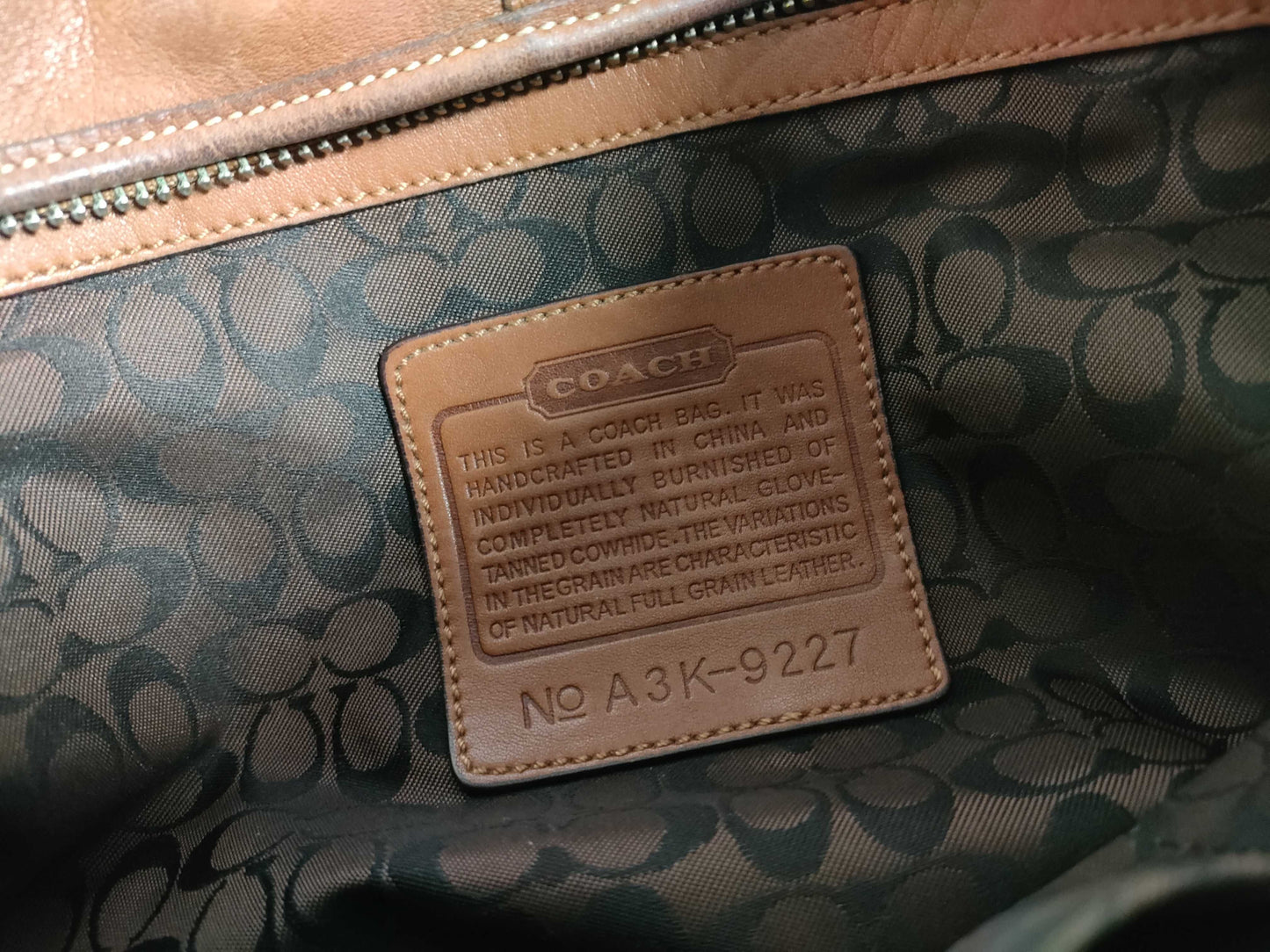 COACH one-shoulder shoulder bag