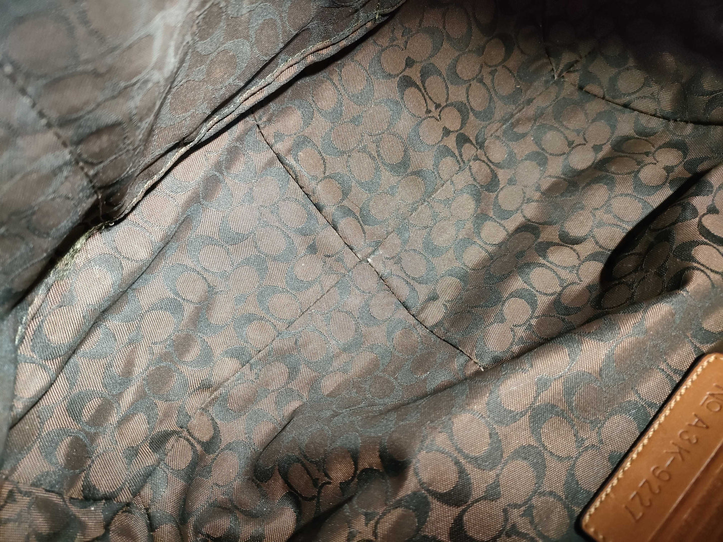 COACH one-shoulder shoulder bag
