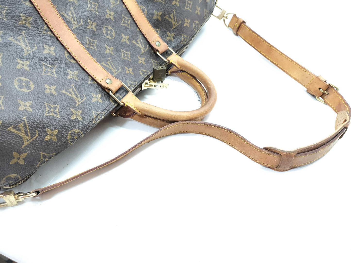 LOUIS VUITTON VI0972 Monogram M41416 Keepall Bandouliere 50 Boston Bag