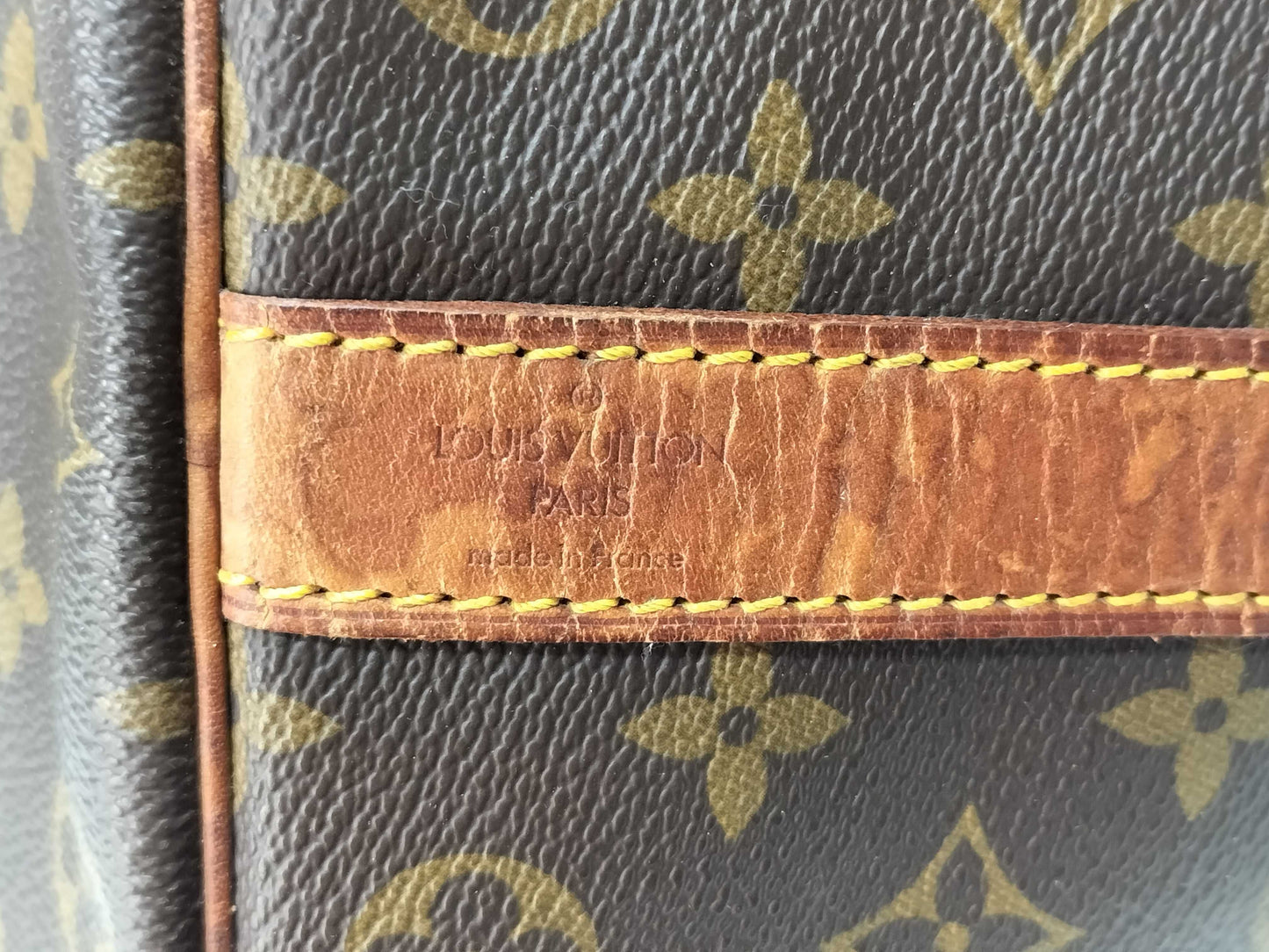 LOUIS VUITTON VI0972 Monogram M41416 Keepall Bandouliere 50 Boston Bag