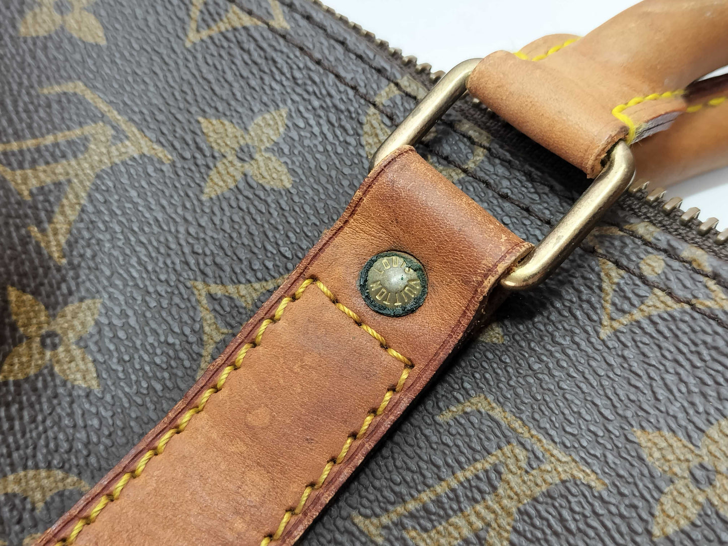 LOUIS VUITTON VI0972 Monogram M41416 Keepall Bandouliere 50 Boston Bag