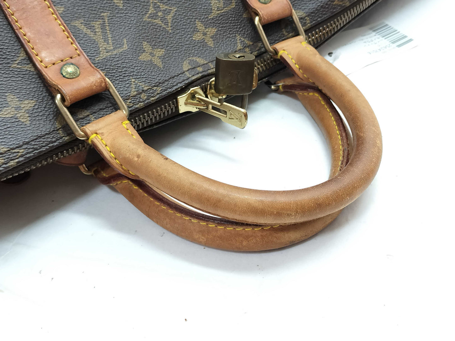 LOUIS VUITTON VI0972 Monogram M41416 Keepall Bandouliere 50 Boston Bag