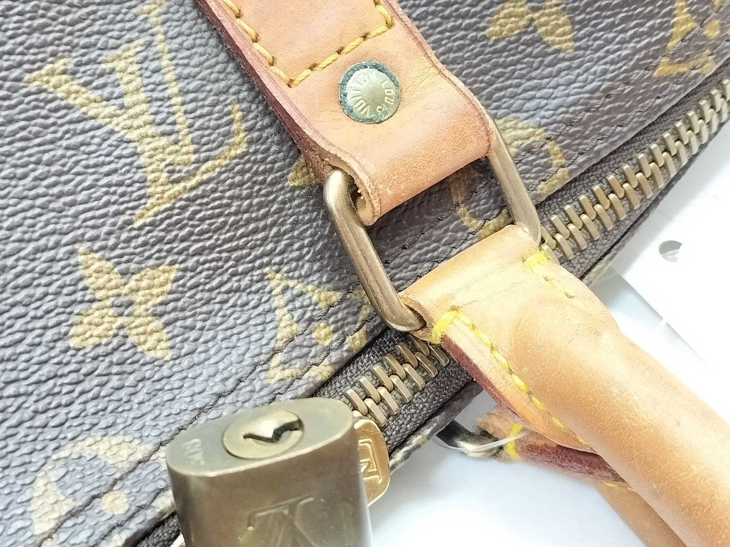 LOUIS VUITTON VI0972 Monogram M41416 Keepall Bandouliere 50 Boston Bag