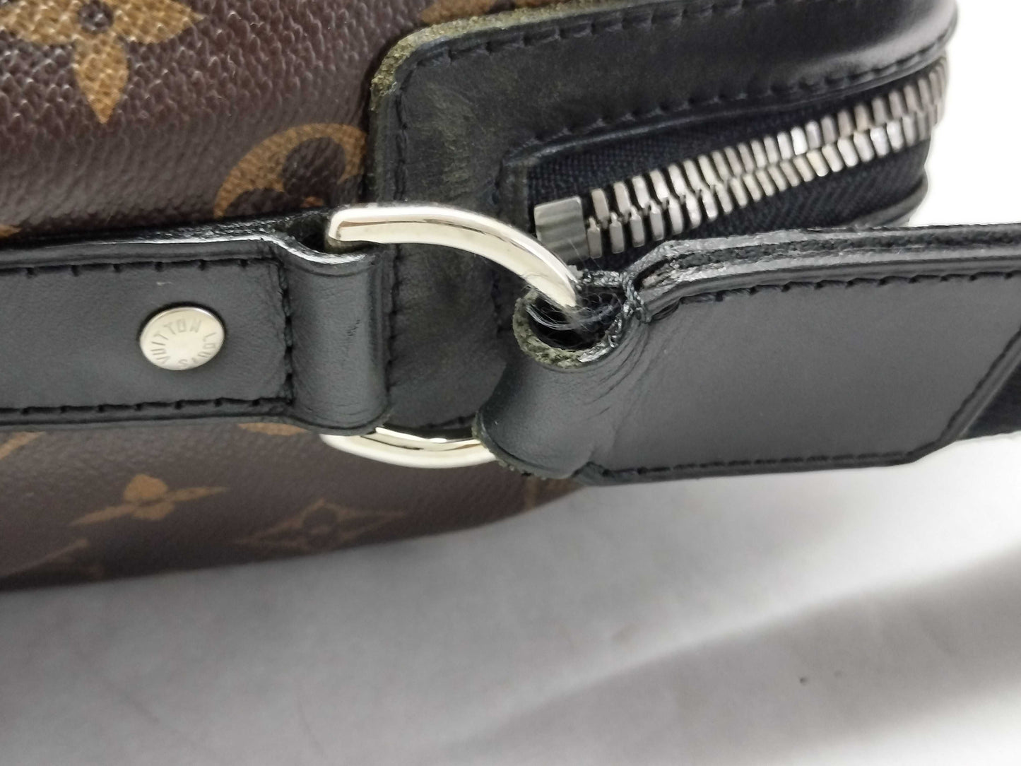 LOUIS VUITTON RFID Unverifiable SR3181 Monogram Macassar Torres M40387 Shoulder Bag