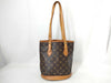 LOUIS VUITTON RFID Unverified AR0090 Monogram Bucket PM Handbag