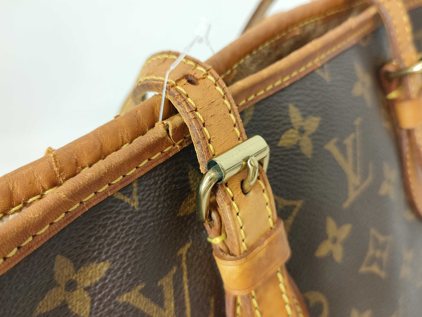 LOUIS VUITTON RFID Unverified AR0090 Monogram Bucket PM Handbag