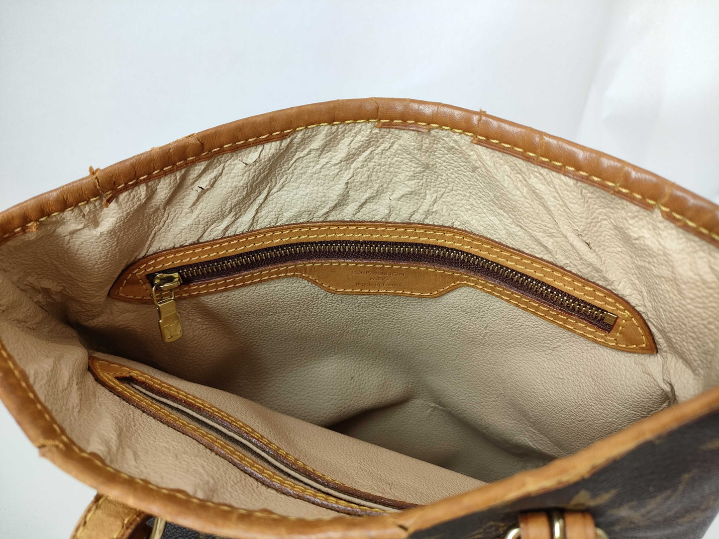 LOUIS VUITTON RFID Unverified AR0090 Monogram Bucket PM Handbag