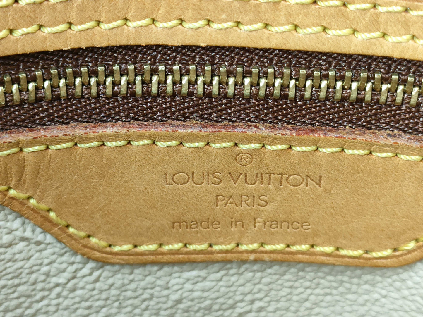 LOUIS VUITTON RFID Unverified AR0090 Monogram Bucket PM Handbag