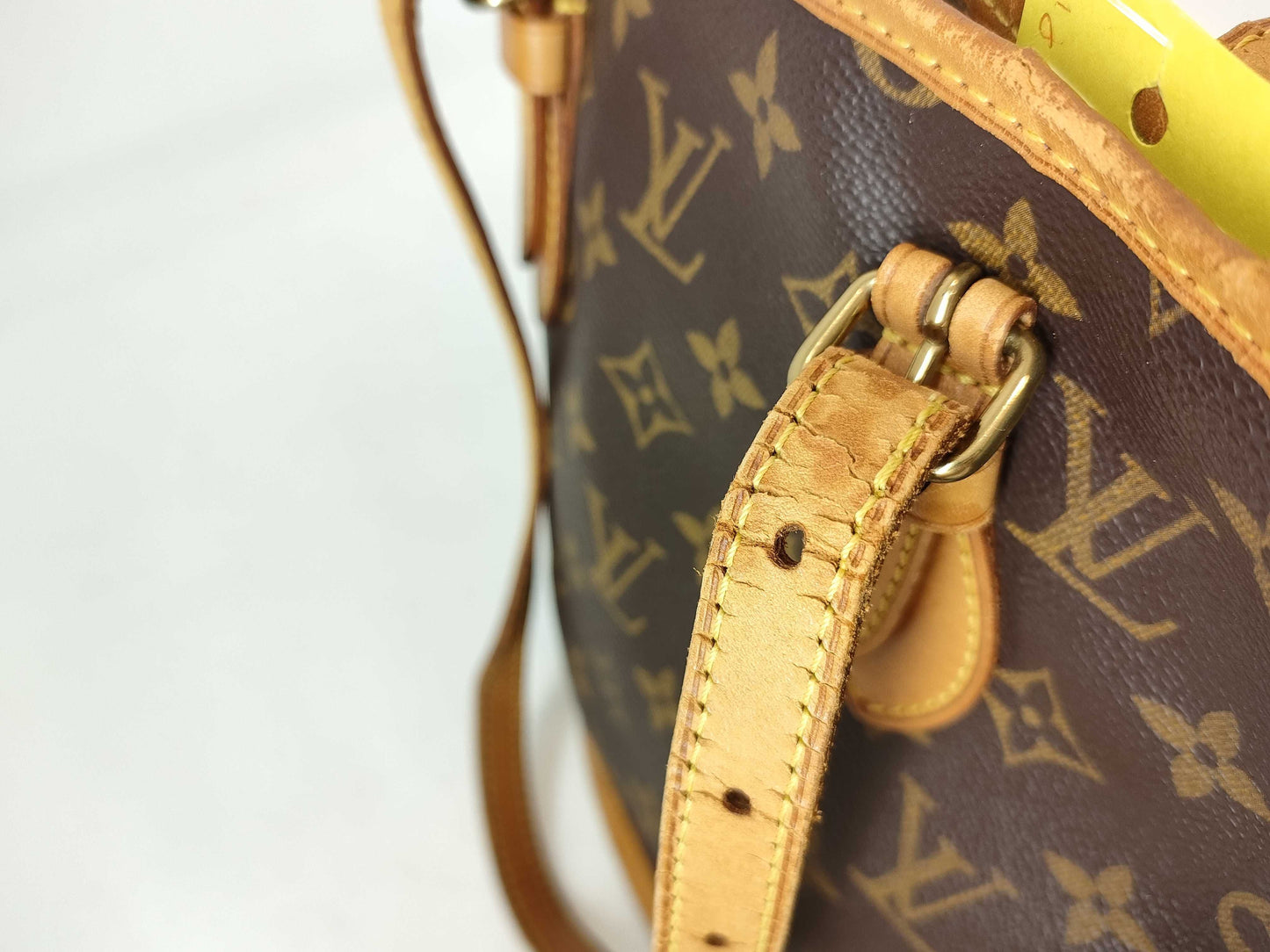 LOUIS VUITTON RFID Unverified AR0090 Monogram Bucket PM Handbag