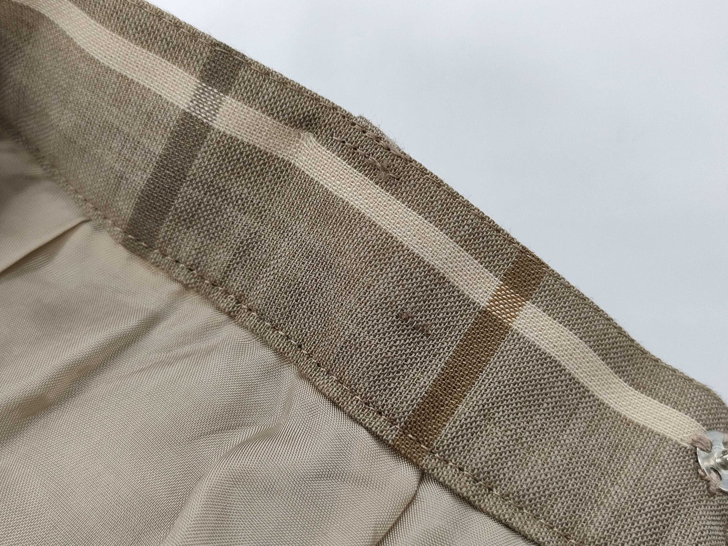 BURBERRY Checked Skirt