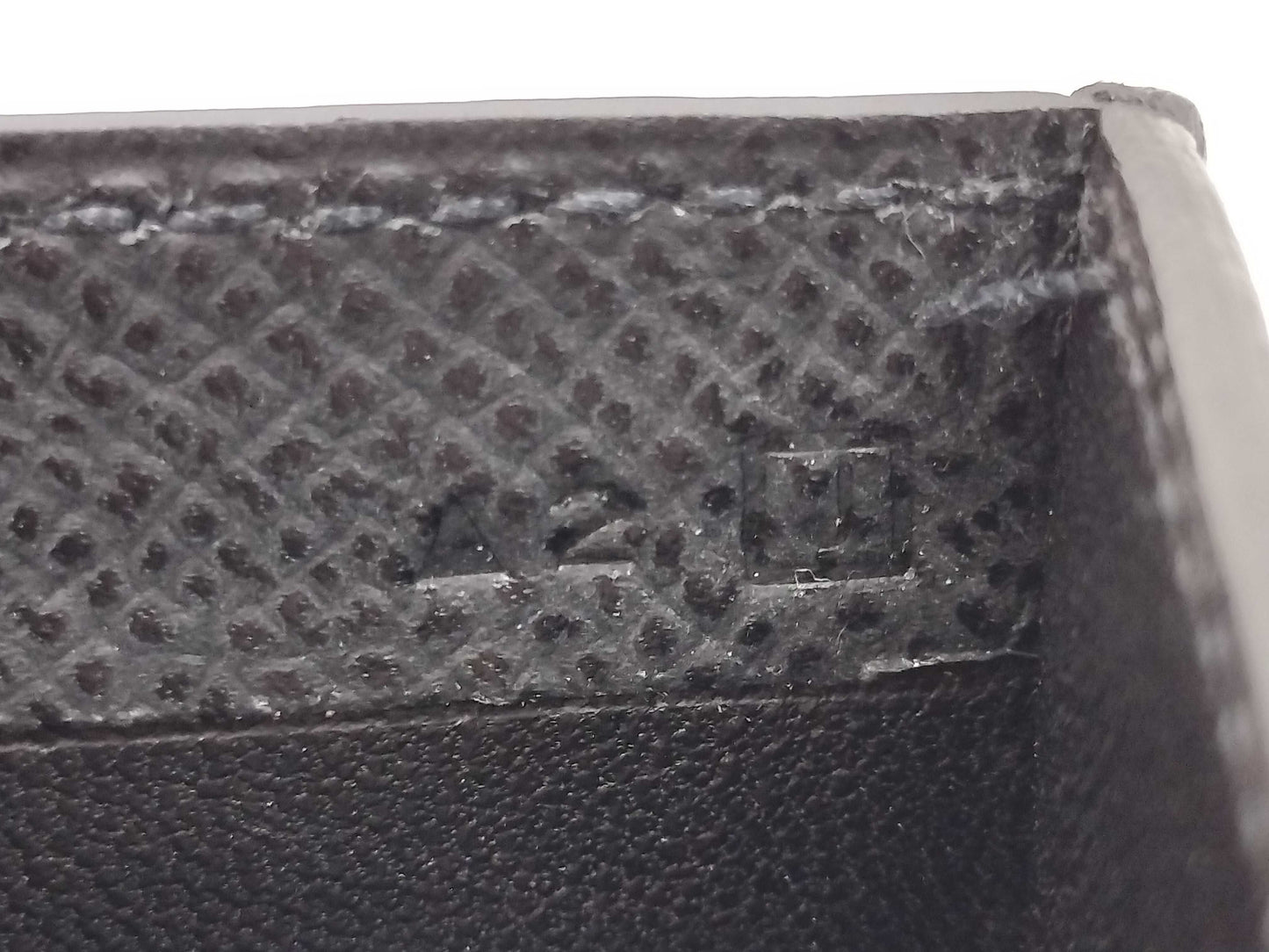 HERMES Wallet Epson Black □U Wallet