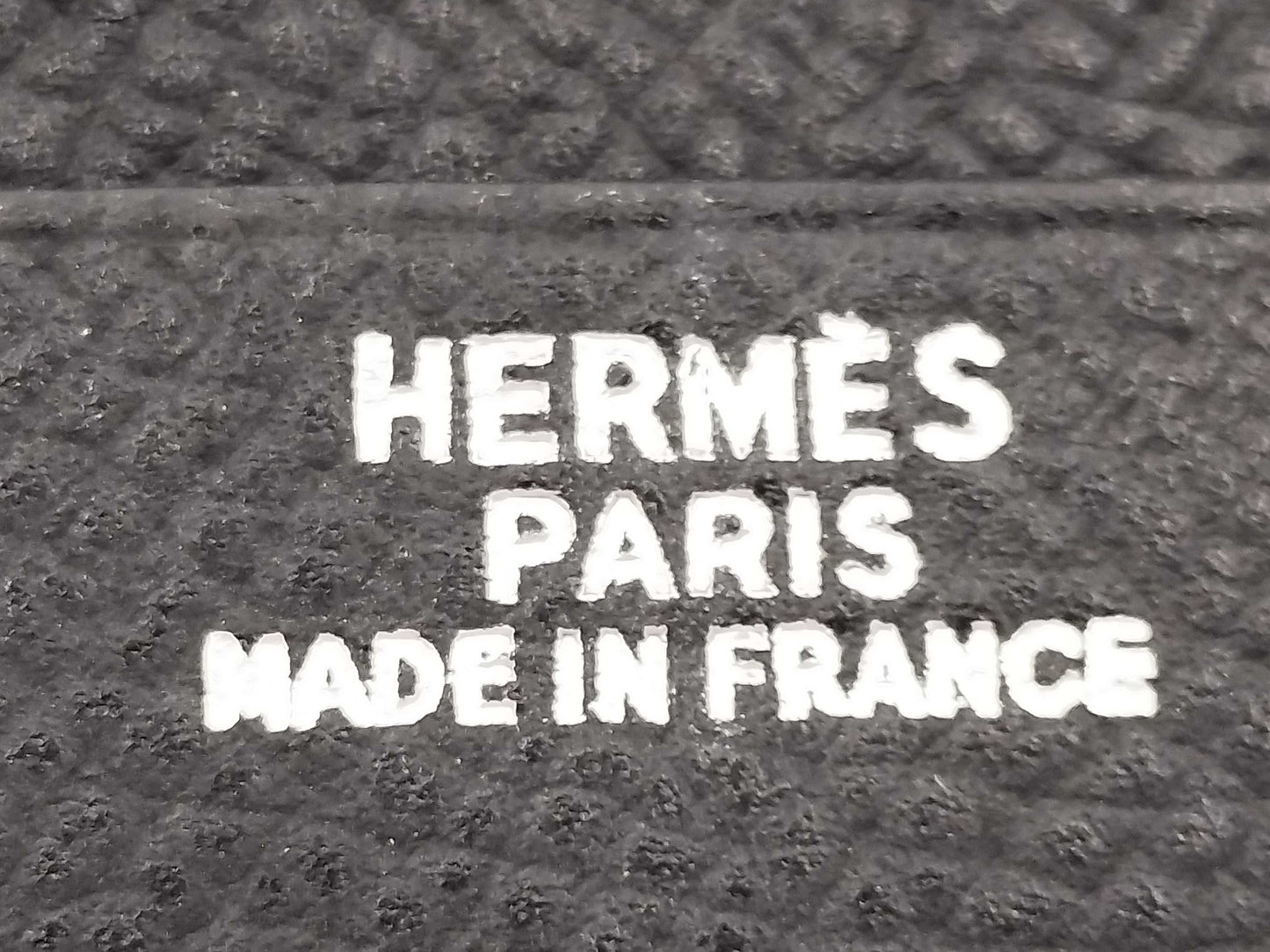 HERMES Wallet Epson Black □U Wallet