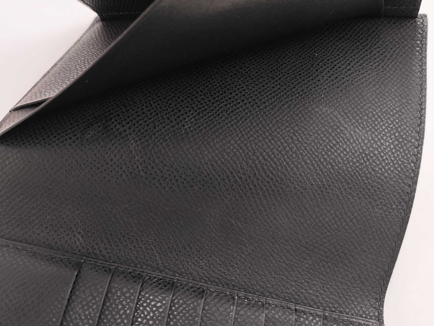 HERMES Wallet Epson Black □U Wallet