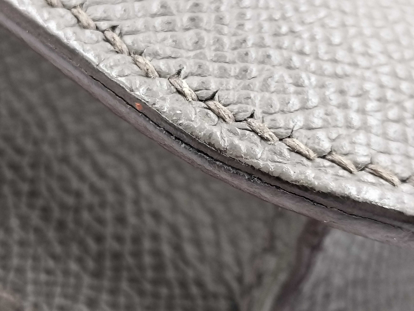 HERMES Constance Epsom Etain Shoulder Bag with PG hardware and A stamp