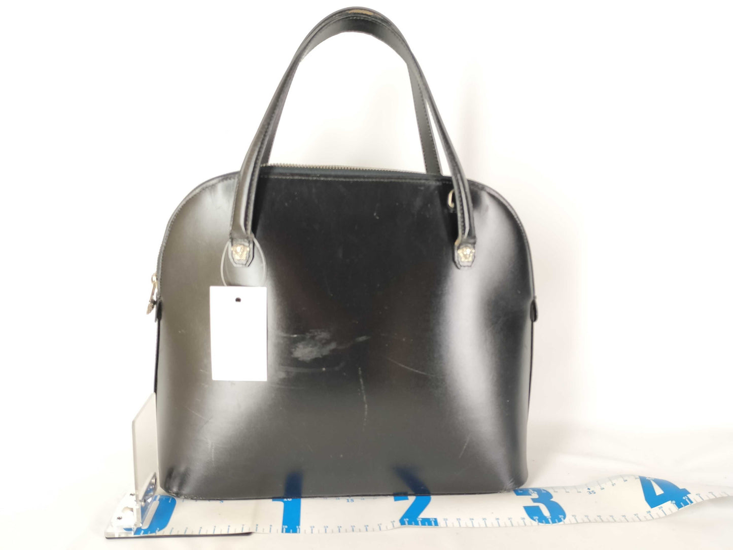 VERSACE Calfskin 2-way Handbag