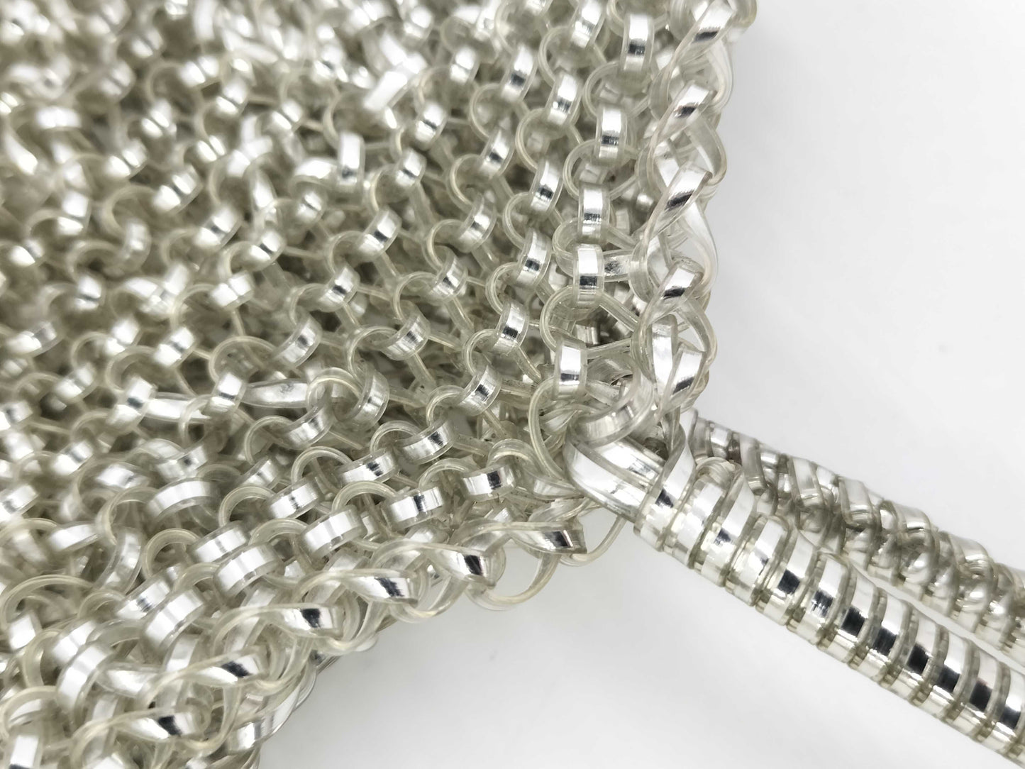 ANTEPRIMA Wire Bag PVC Wire Handbag Mesh Pouch Handbag