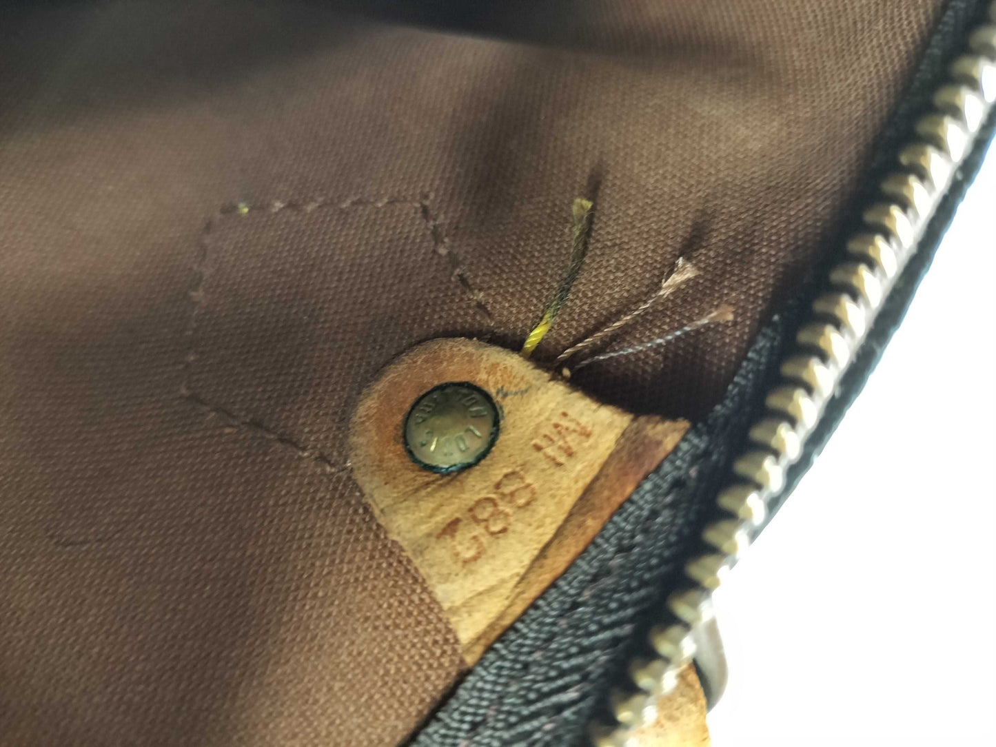 LOUIS VUITTON MI882 Monogram M41109 Speedy 25 Boston Bag