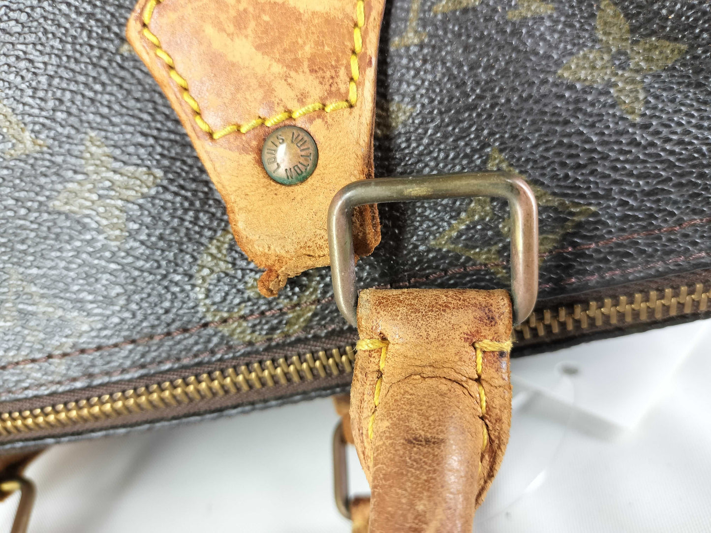 LOUIS VUITTON MI882 Monogram M41109 Speedy 25 Boston Bag