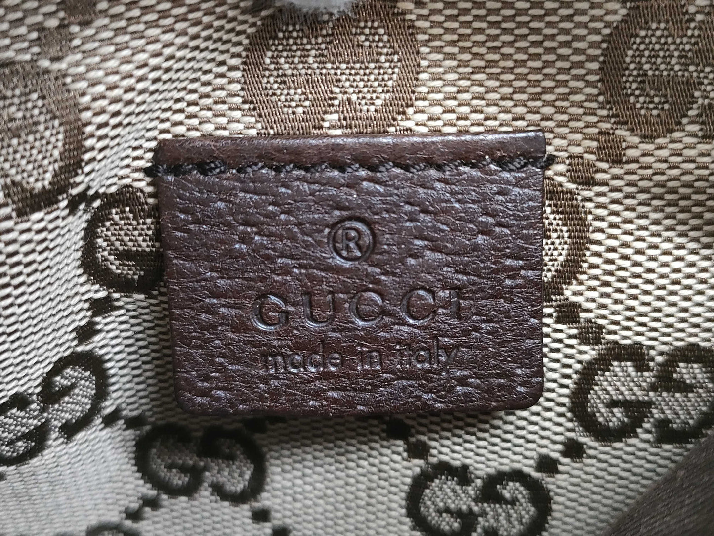 GUCCI GG Canvas 28566 Waist Pouch Waist Bag