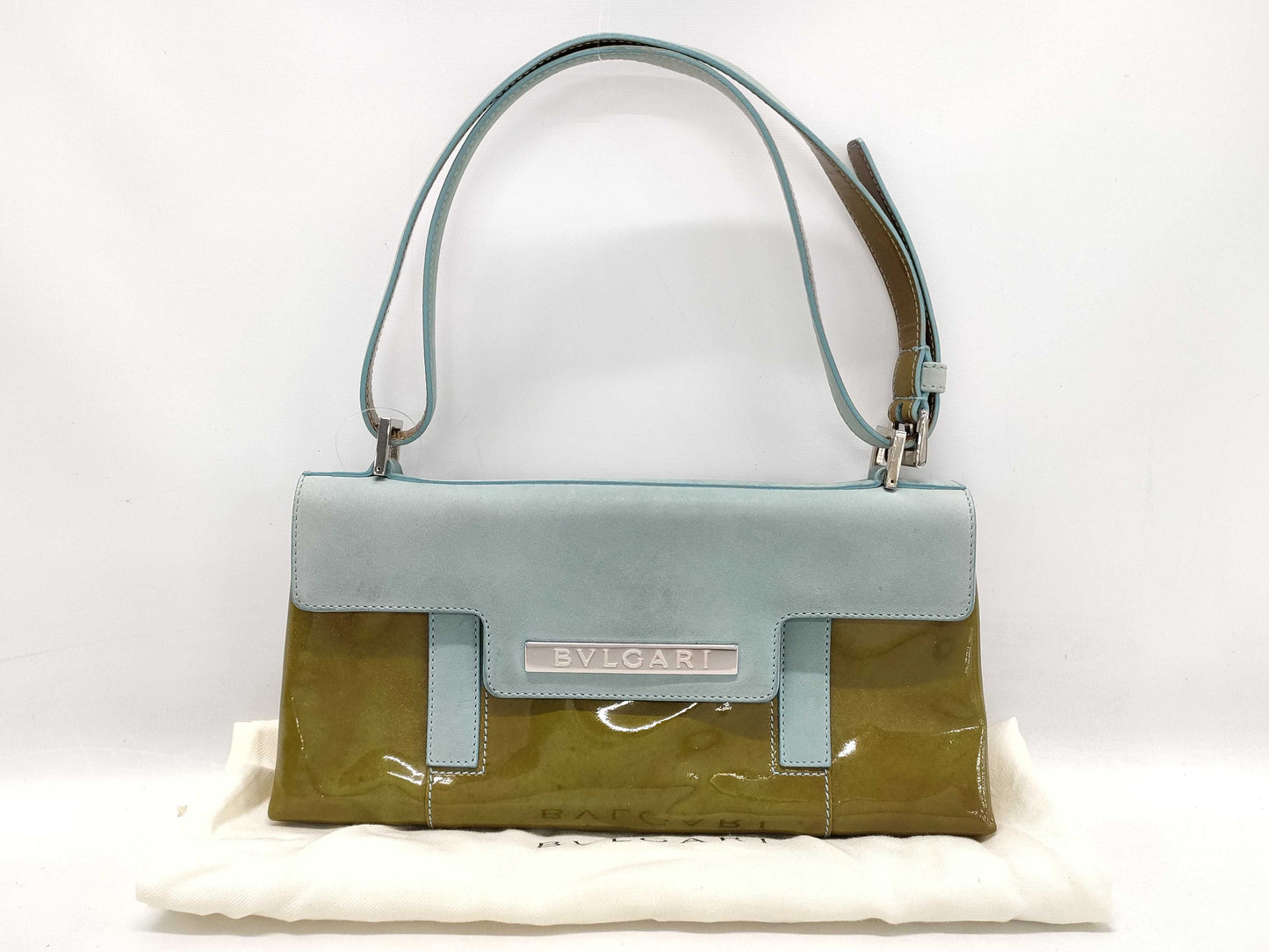 BVLGARI enamel handbag handbag