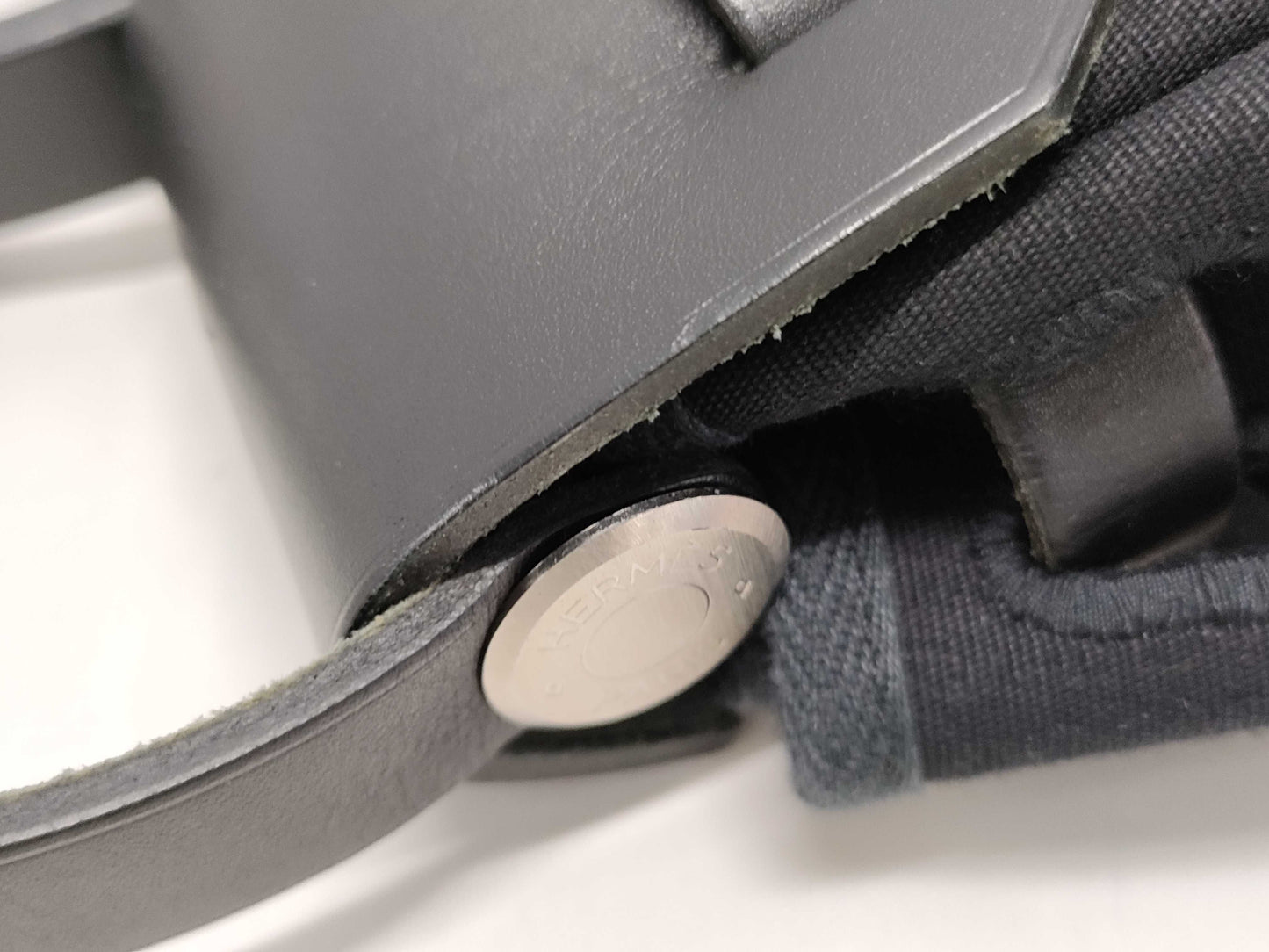 HERMES C □D Airbag D engraved shoulder bag