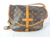 LOUIS VUITTON 882VI Monogram M42256 Saumur 25 Shoulder Bag