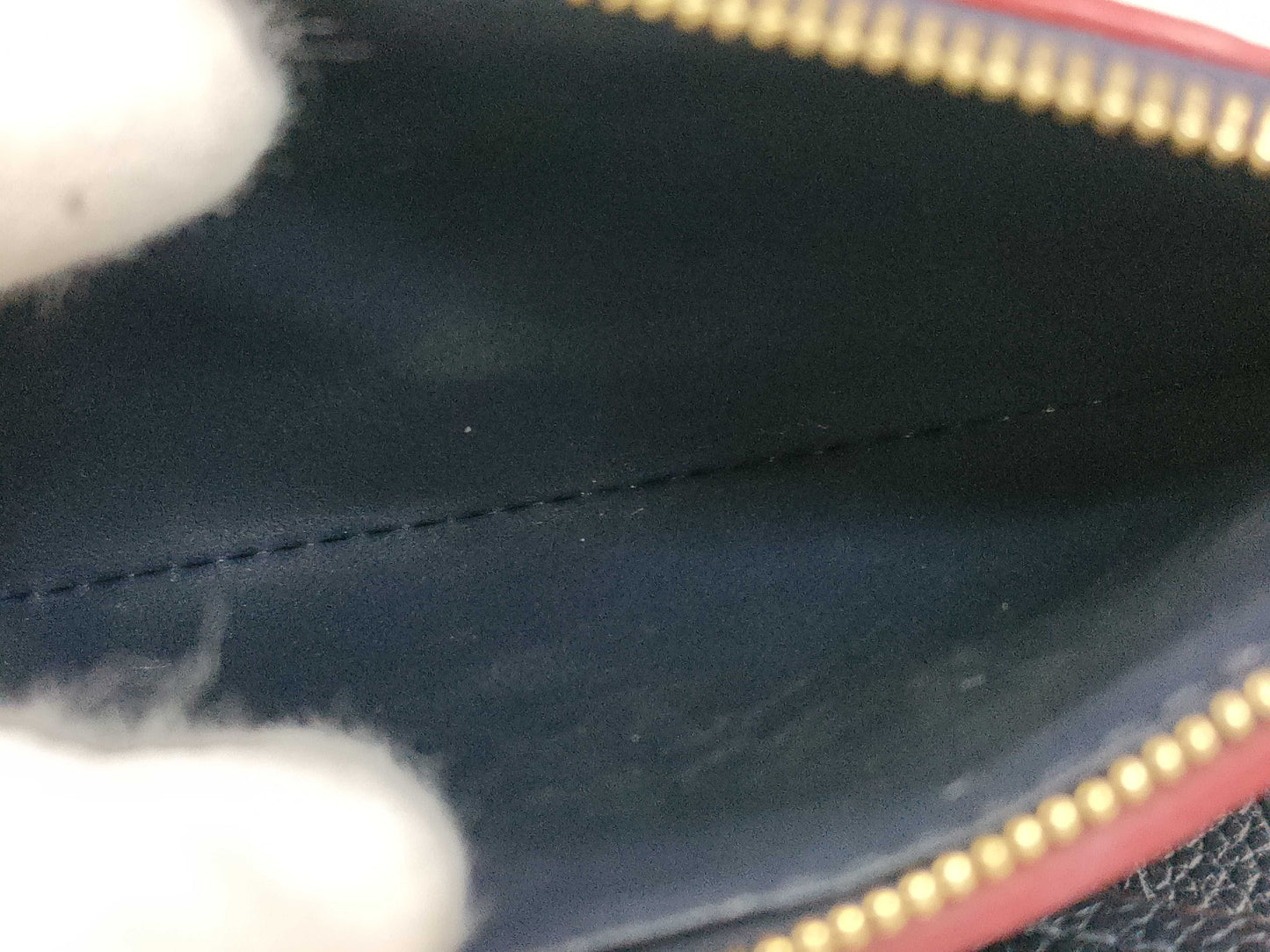 LOUIS VUITTON Monogram Empreinte Portefeuille Victorine Initial Wallet