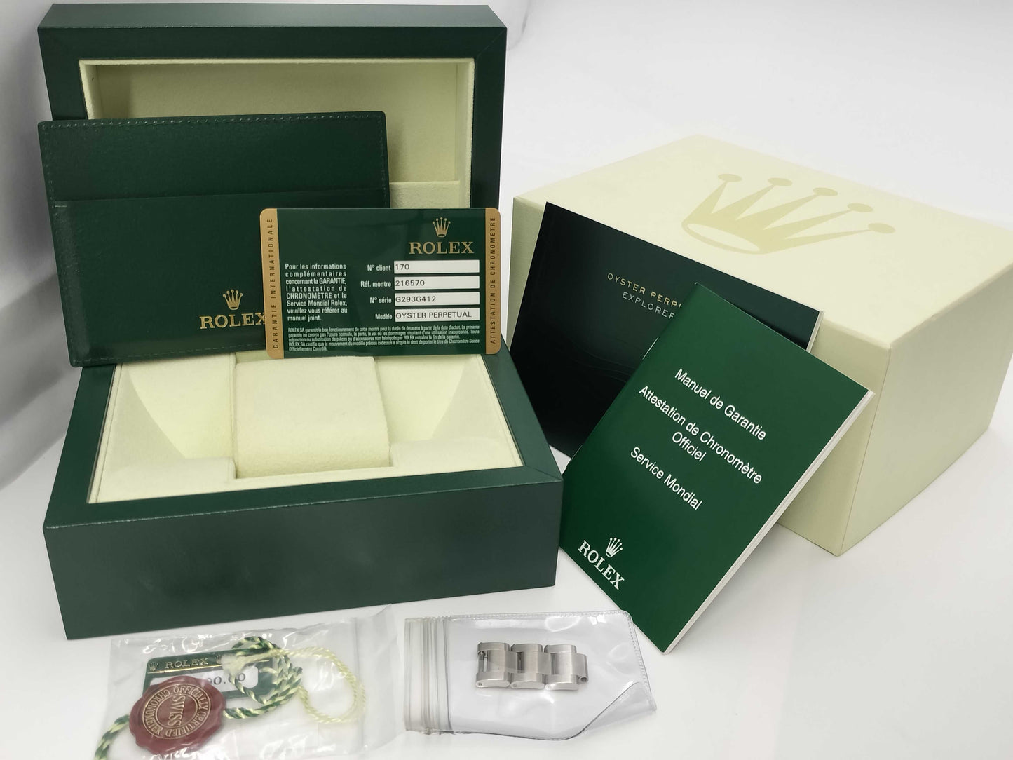ROLEX 216570 G293G412 Men's Watch
