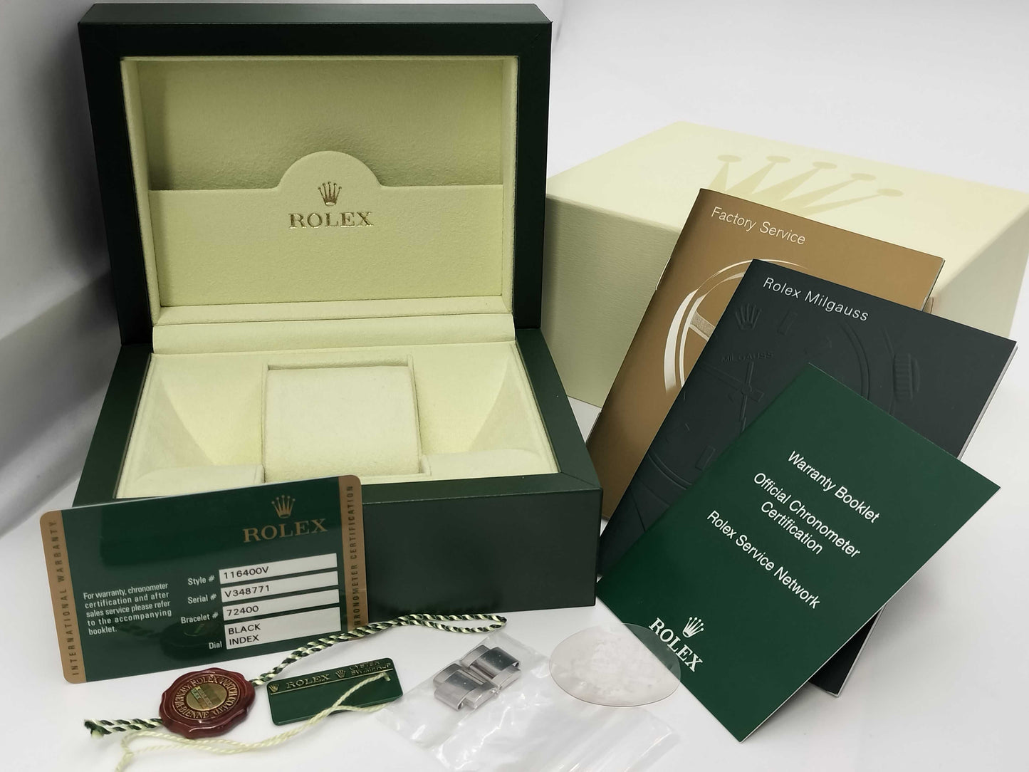 ROLEX 116400GV V348771 Men's Watch