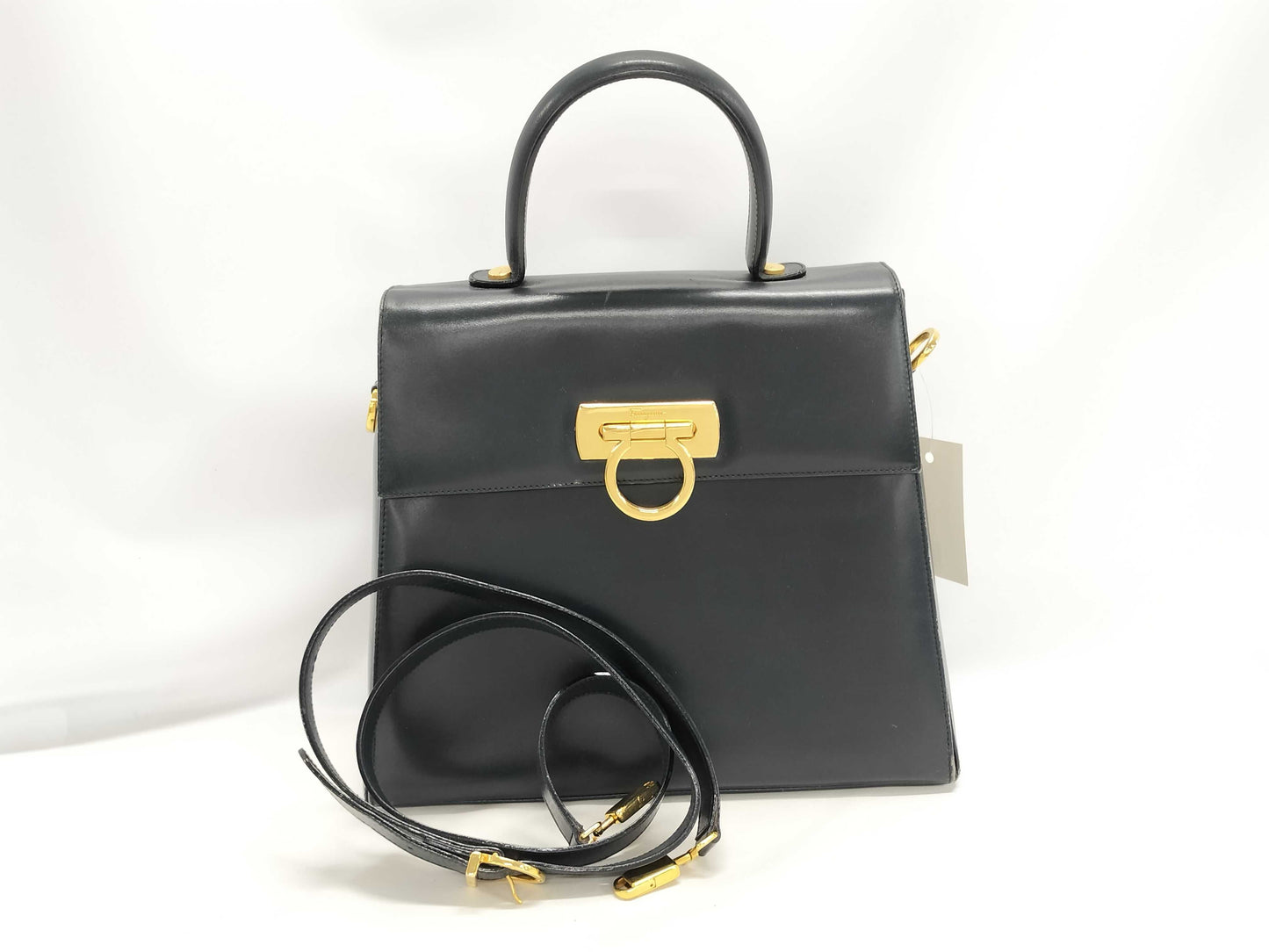 Salvatore Ferragamo Gancini 2-Way Handbag
