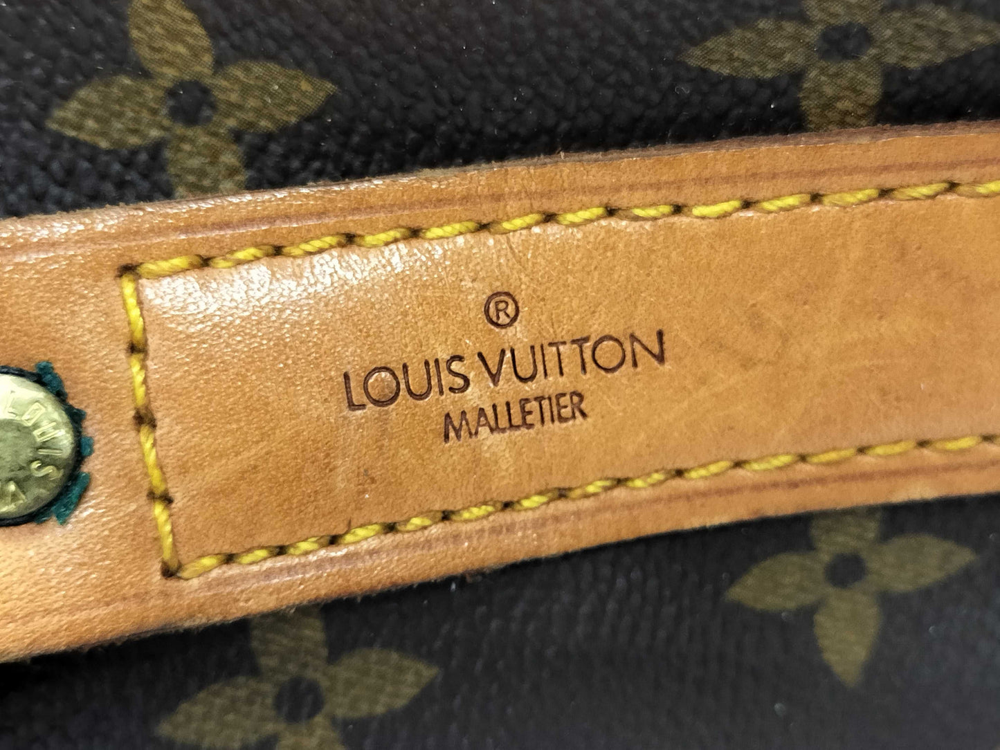 LOUIS VUITTON FC 893 Monogram M41414 Keepall Bandouliere 55 Boston Bag with Stitch