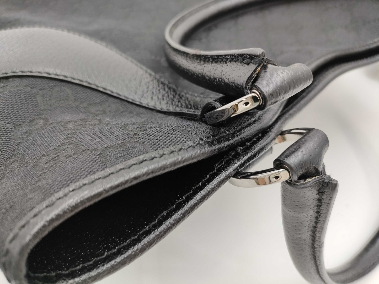 GUCCI GG Tote Bag / 113016 205118 / Black Tote Bag