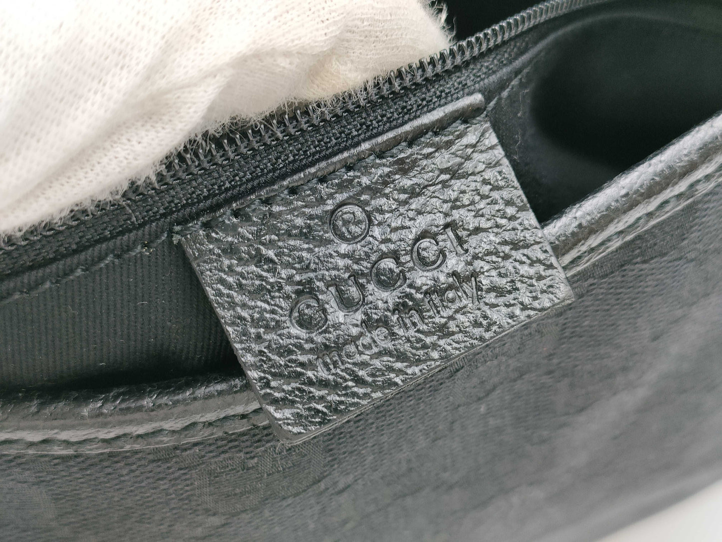 GUCCI GG Tote Bag / 113016 205118 / Black Tote Bag