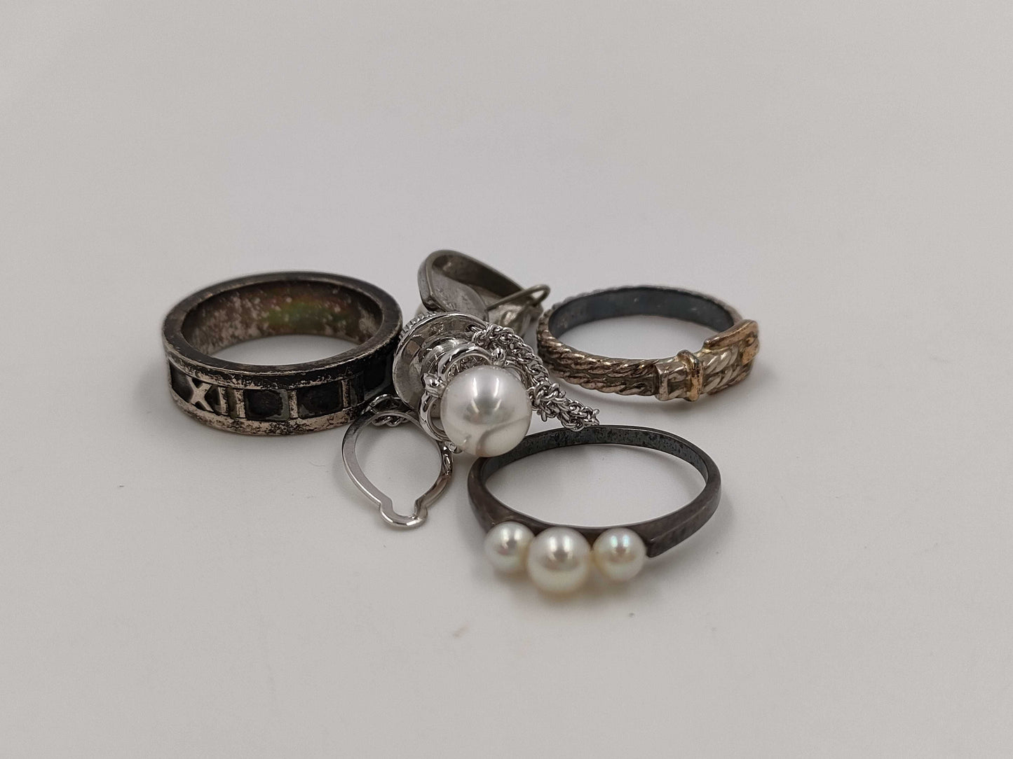 Tiffany & Co. Tasaki/Mikimoto etc. Accessory Set SV925 Ring