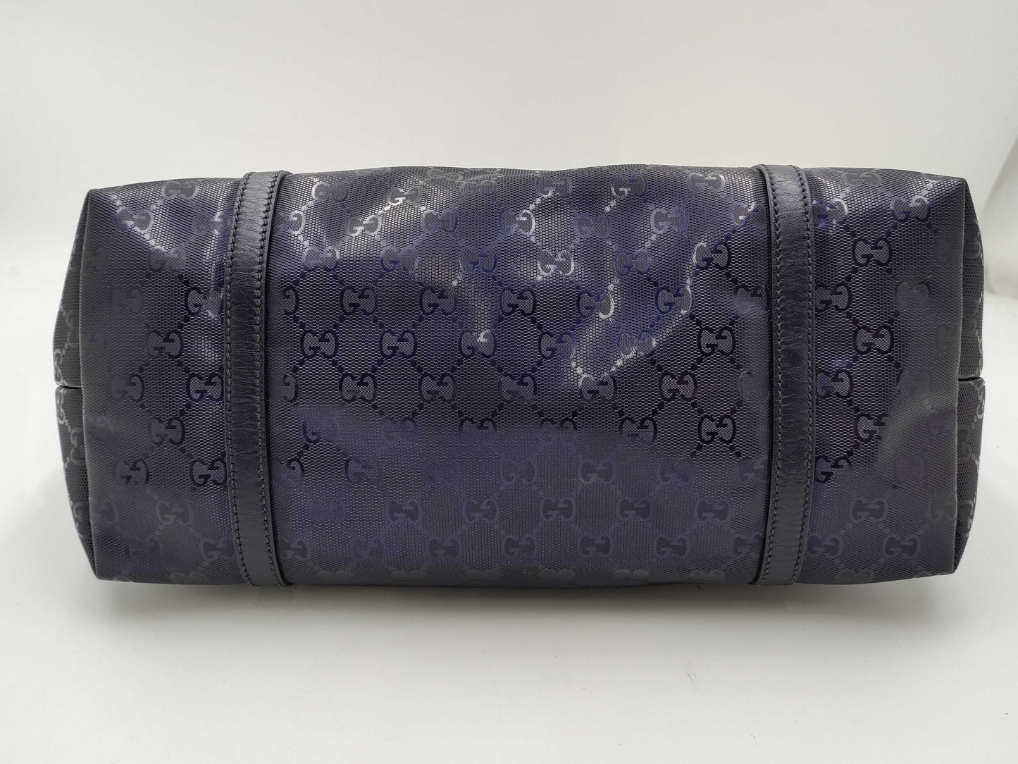GUCCI Impreza 197953 Purple Tote Bag
