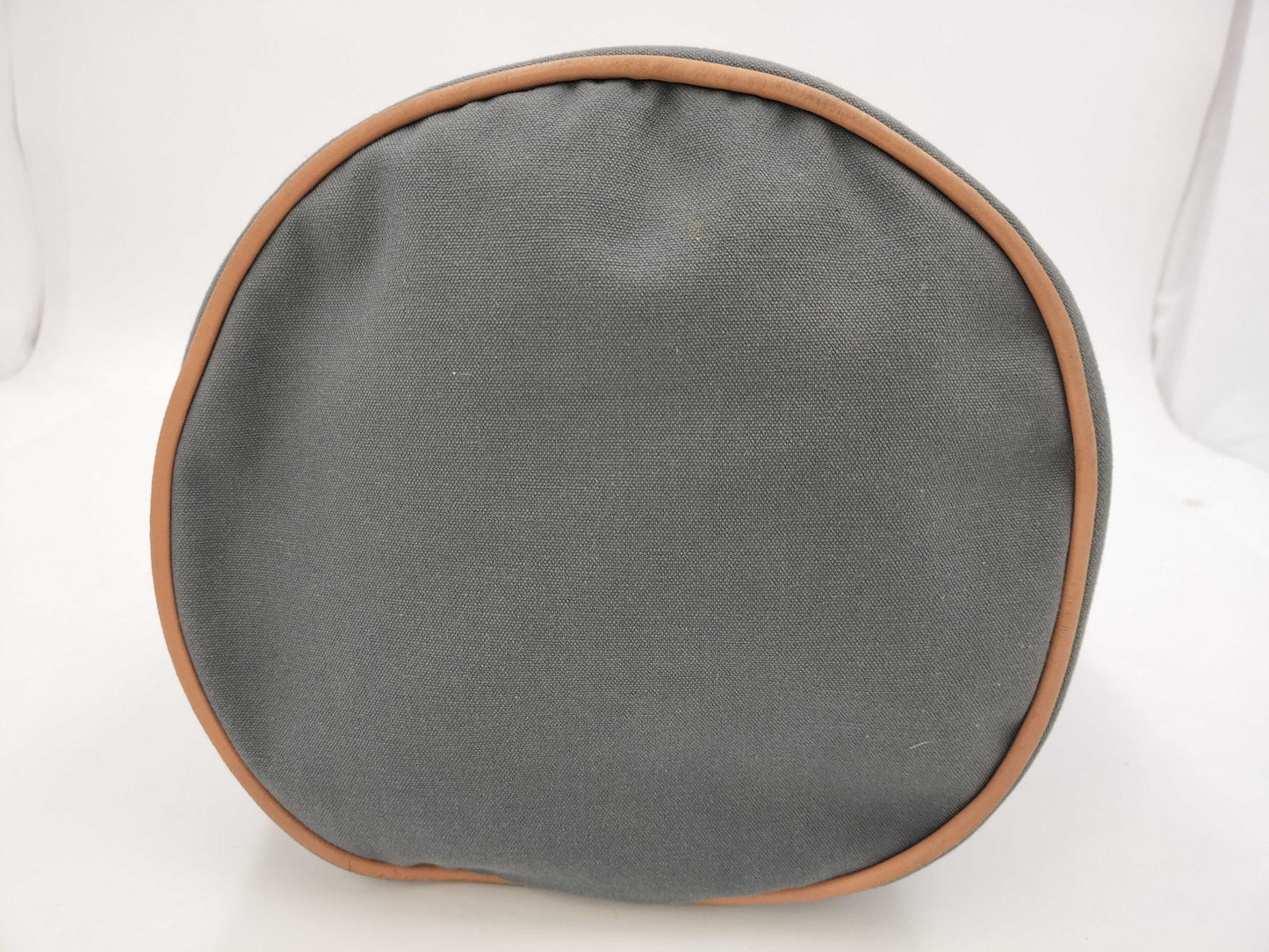 HERMES Polochon Mimir Gray Shoulder Bag