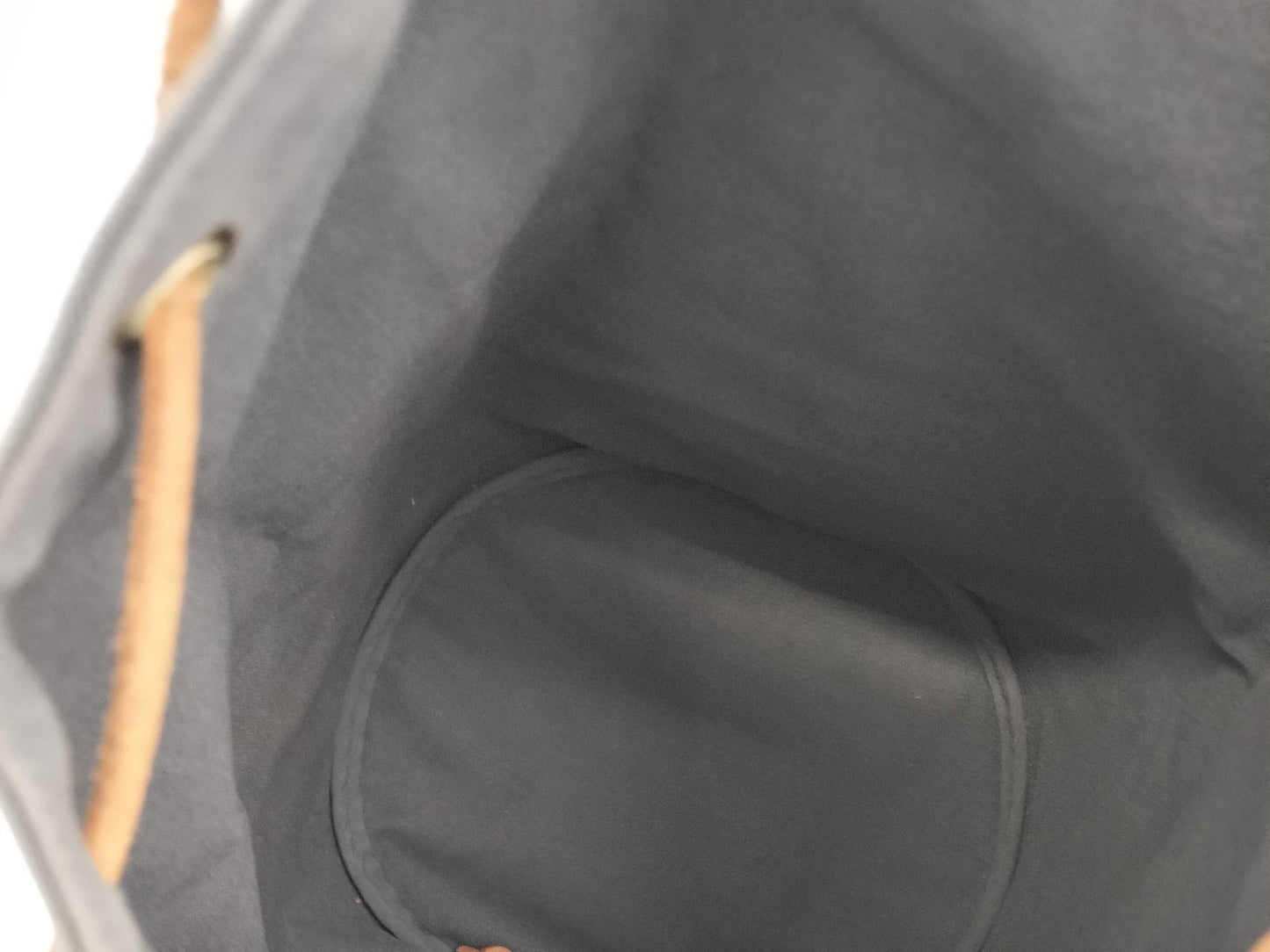 HERMES Polochon Mimir Gray Shoulder Bag