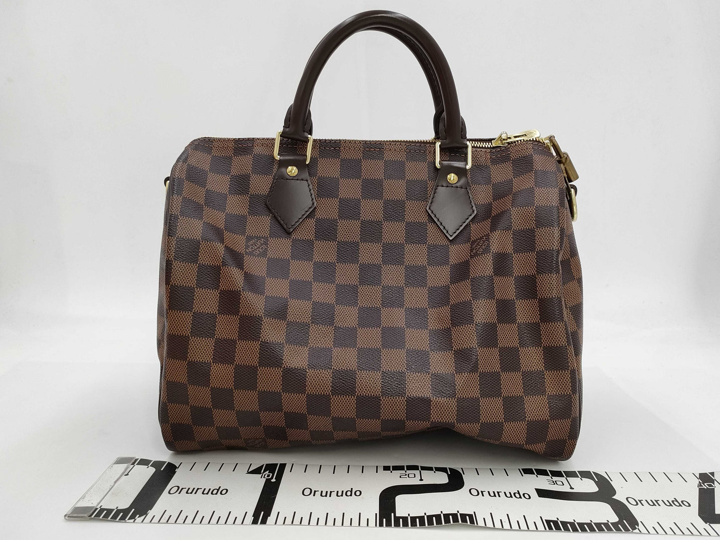LOUIS VUITTON Damier N41183 Speedy Bandouliere 30 Boston Bag