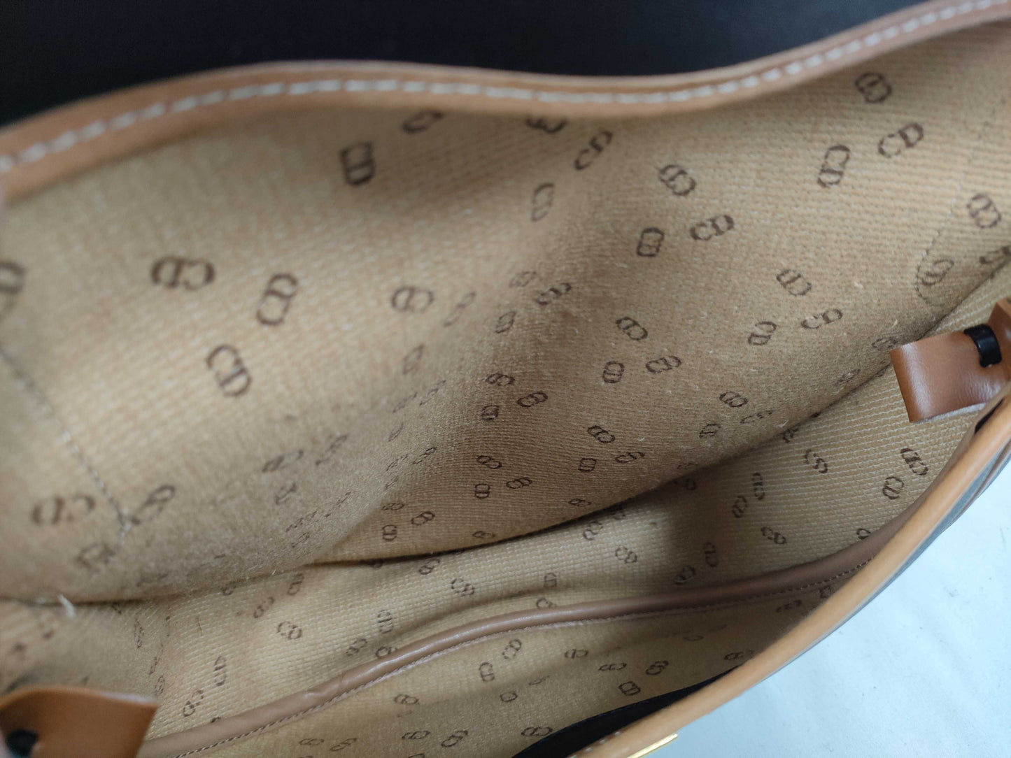 Dior CD logo shoulder bag