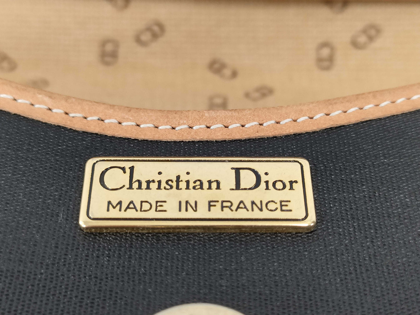 Dior CD logo shoulder bag