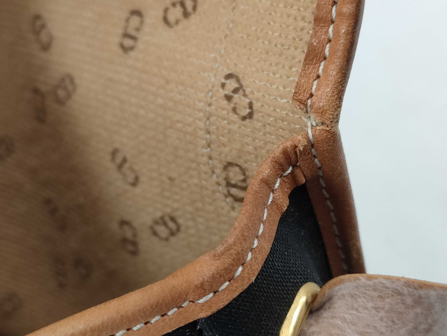 Dior CD logo shoulder bag
