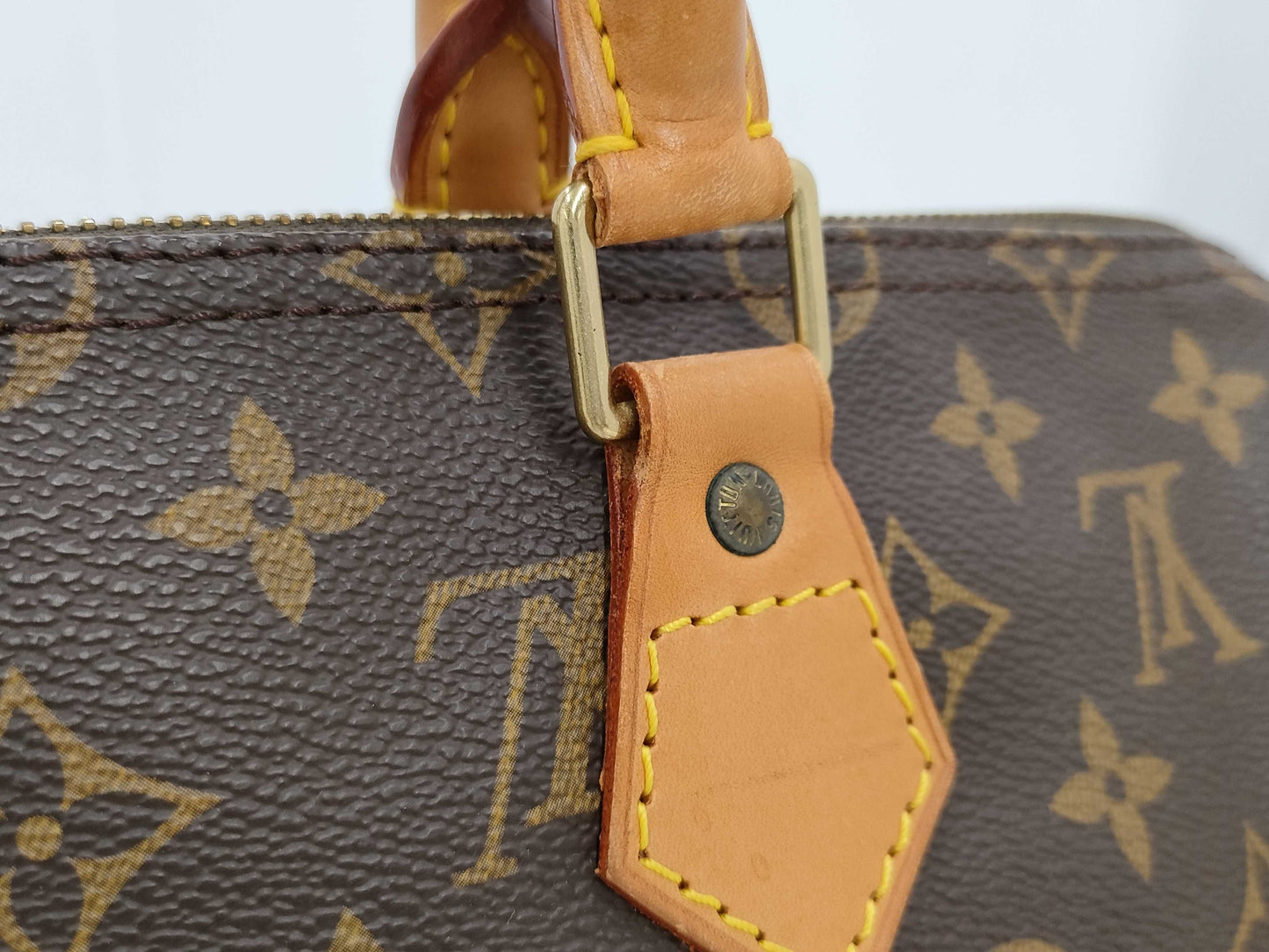 LOUIS VUITTON Monogram M41107 Speedy 35 Boston Bag