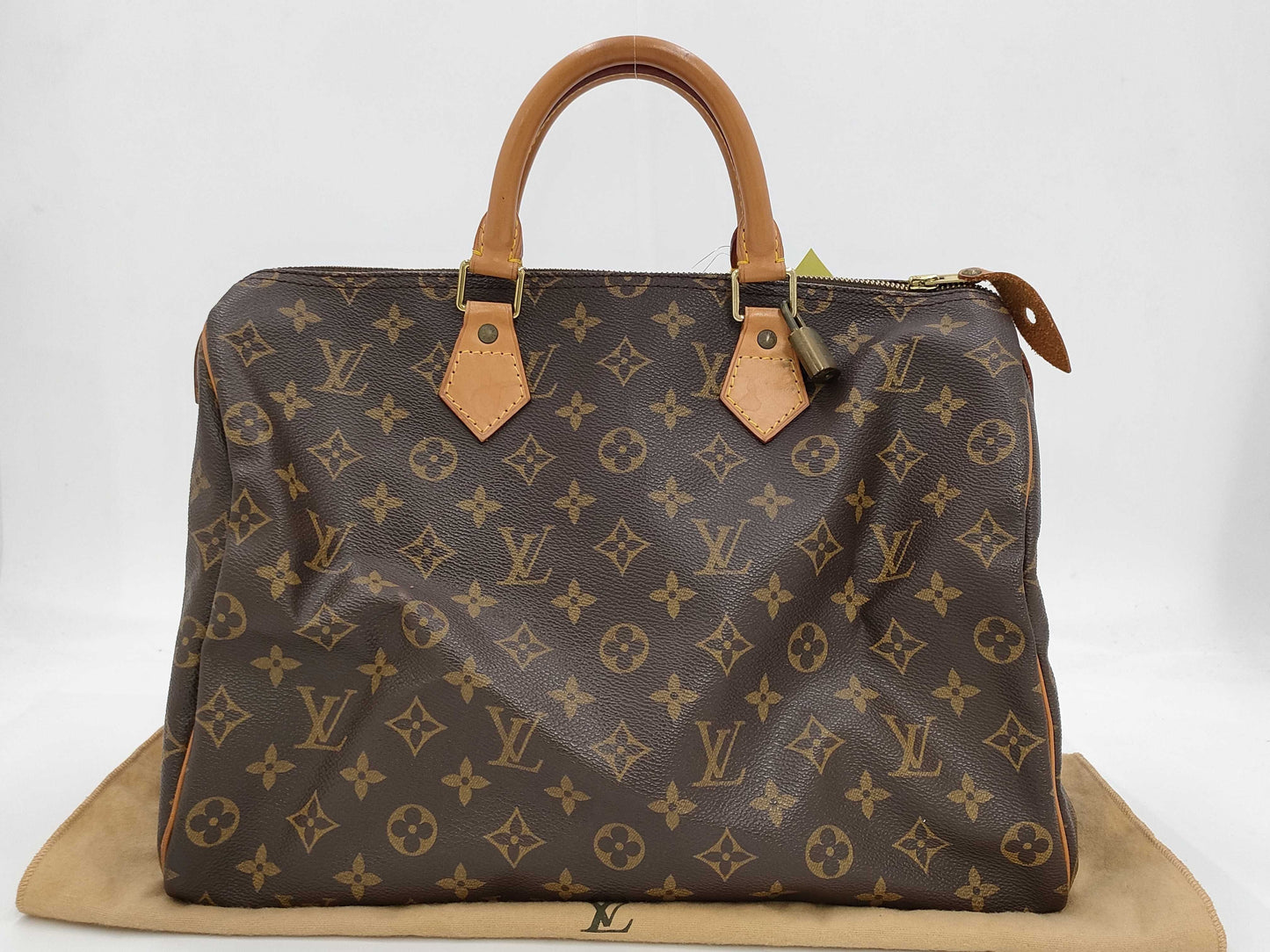 LOUIS VUITTON Monogram M41107 Speedy 35 Boston Bag