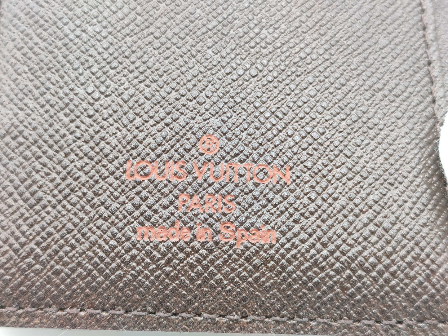 LOUIS VUITTON CA1929 Damier Agenda Notebook Cover