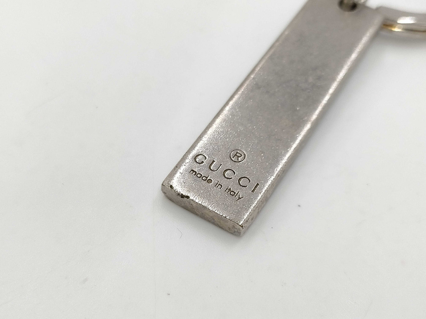 GUCCI Plate Key Ring Other Accessories