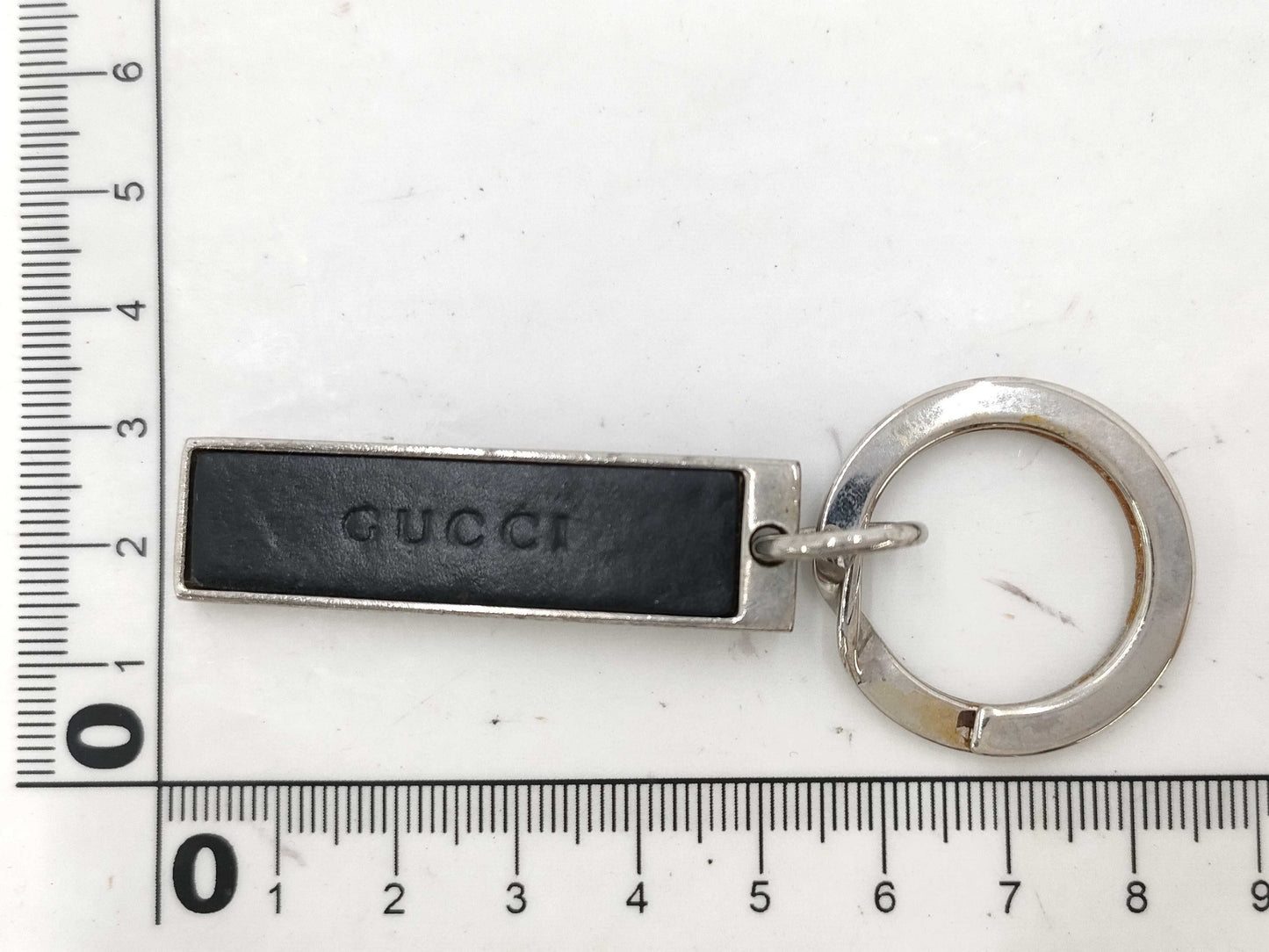 GUCCI Plate Key Ring Other Accessories