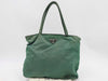 PRADA Nylon Handbag Khaki Handbag