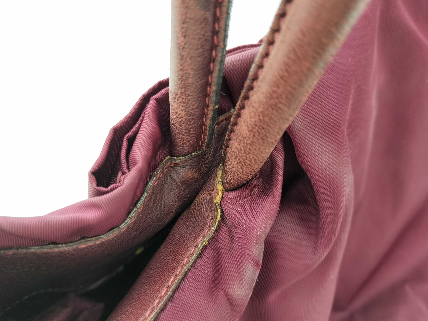 PRADA Nylon Ribbon Handbag