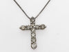D1.58ct Pt850/K18 4.5g Necklace