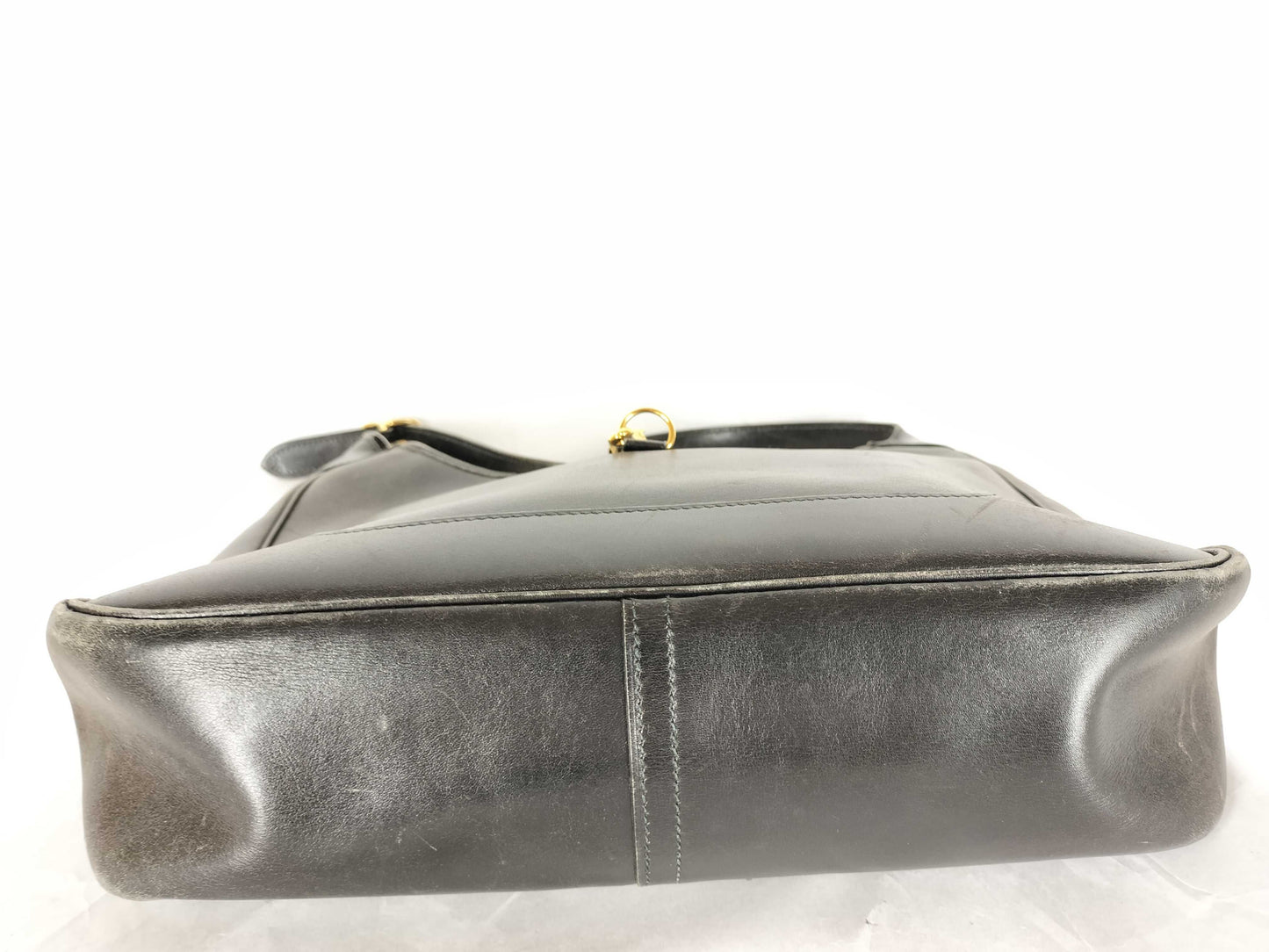 HERMES Trim 31 Box Calf Shoulder Bag